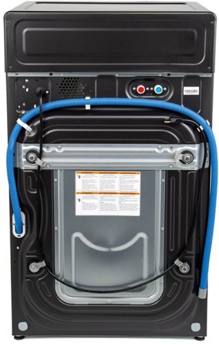 GE Profile - UltraFast 4.8 Cu. Ft. High-Efficiency Smart Front Load Washer and Electric Dryer Combo with Ventless Heat Pump - Carbon Graphite