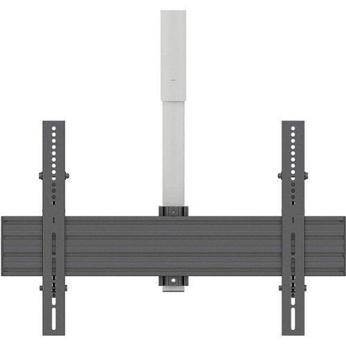 Kanto - Full Motion TV Ceiling Mount for Most 37" to 70" TVs - White