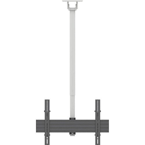 Kanto - Full Motion TV Ceiling Mount for Most 37" to 70" TVs - White