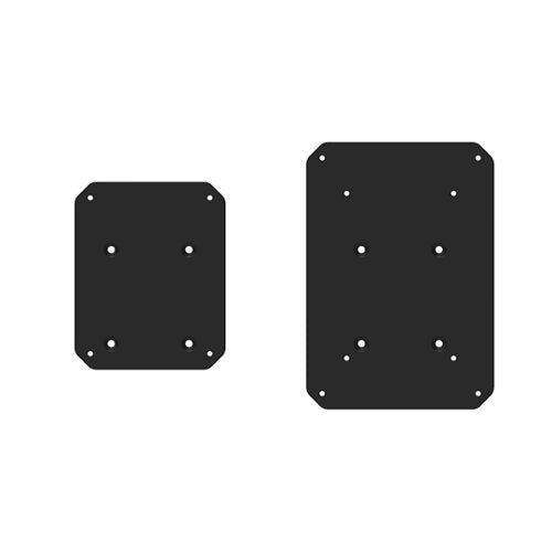 Kanto - 22" Tall Fillable Bookshelf Speaker Floor Stands (Pair) - Black
