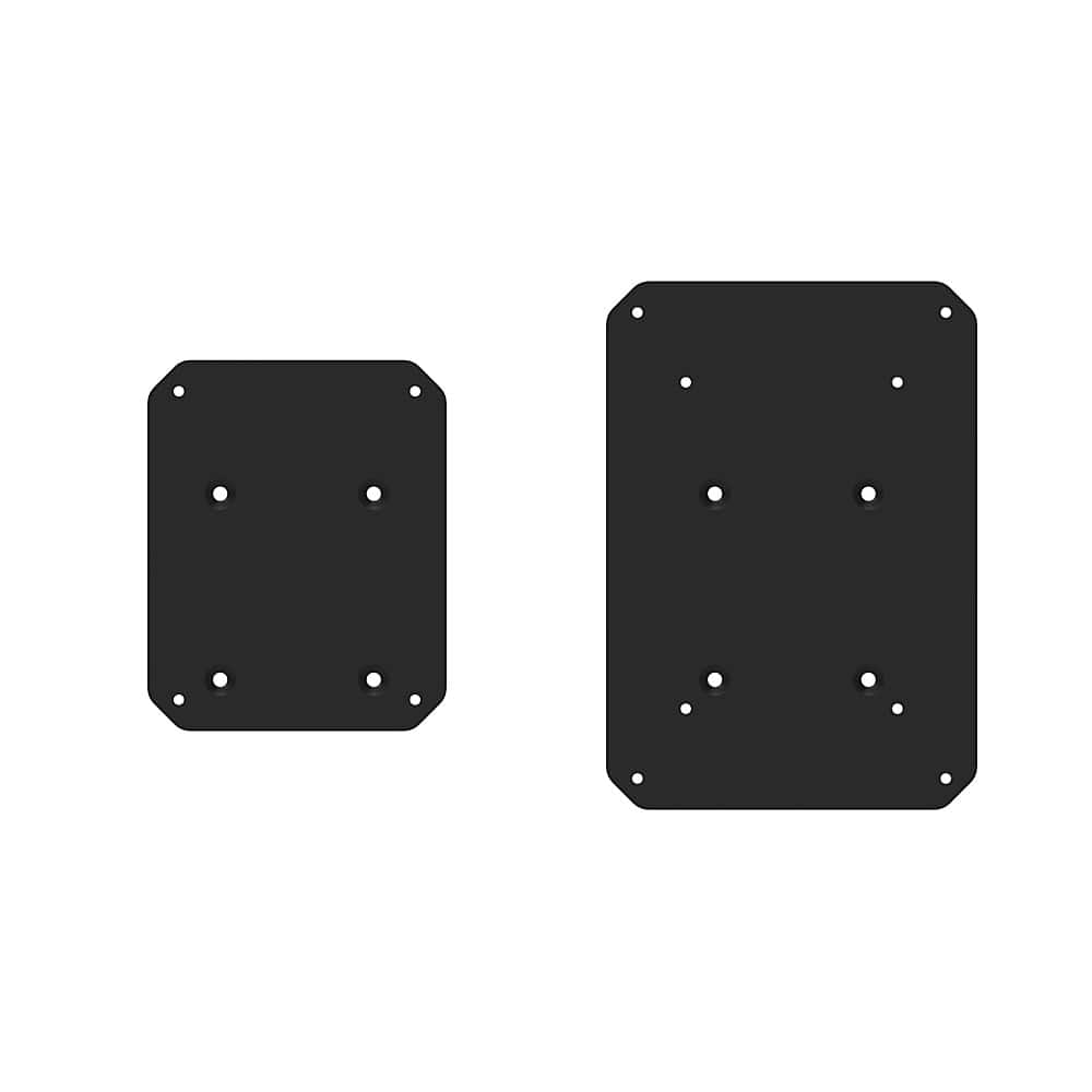 Kanto - 22" Tall Fillable Bookshelf Speaker Floor Stands (Pair) - Black