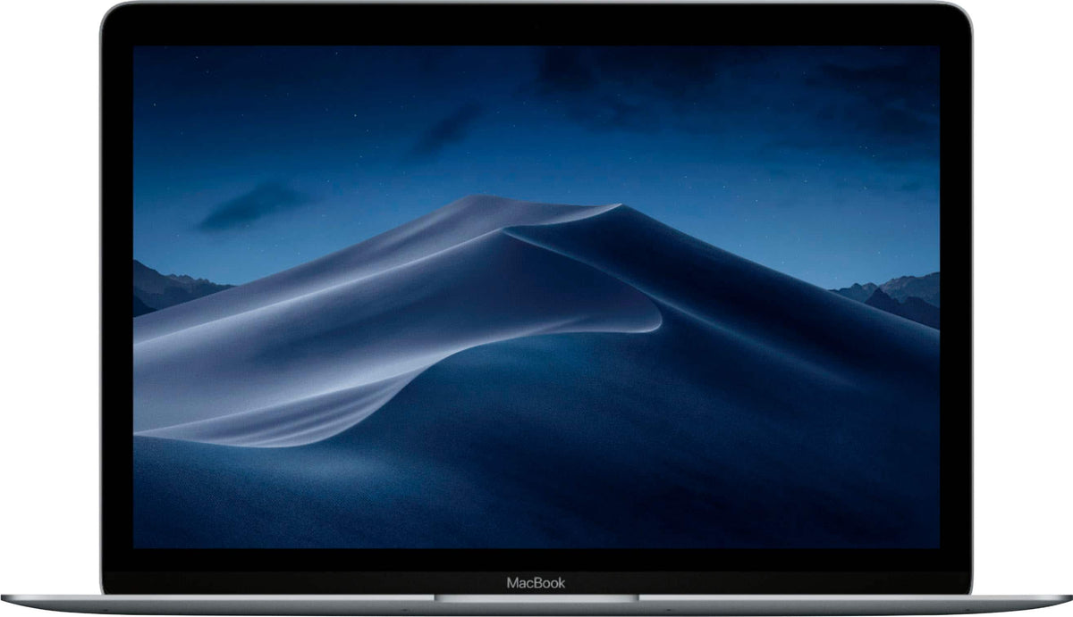 Apple - Geek Squad Certified Refurbished MacBook - 12" Display - Intel Core i5 - 8GB Memory - 512GB Flash Storage - Space Gray