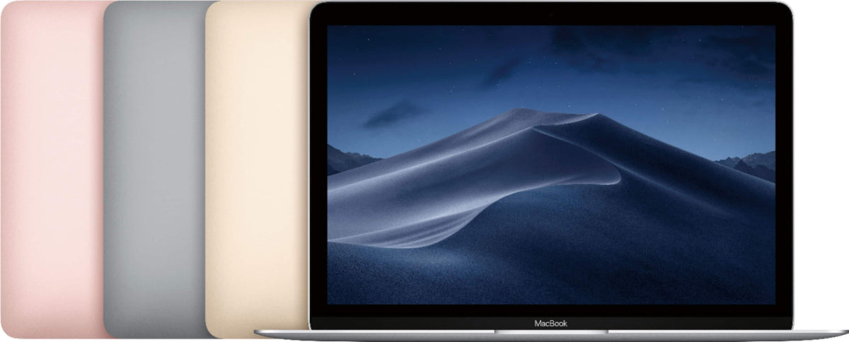 Apple - Geek Squad Certified Refurbished MacBook - 12" Display - Intel Core i5 - 8GB Memory - 512GB Flash Storage - Space Gray