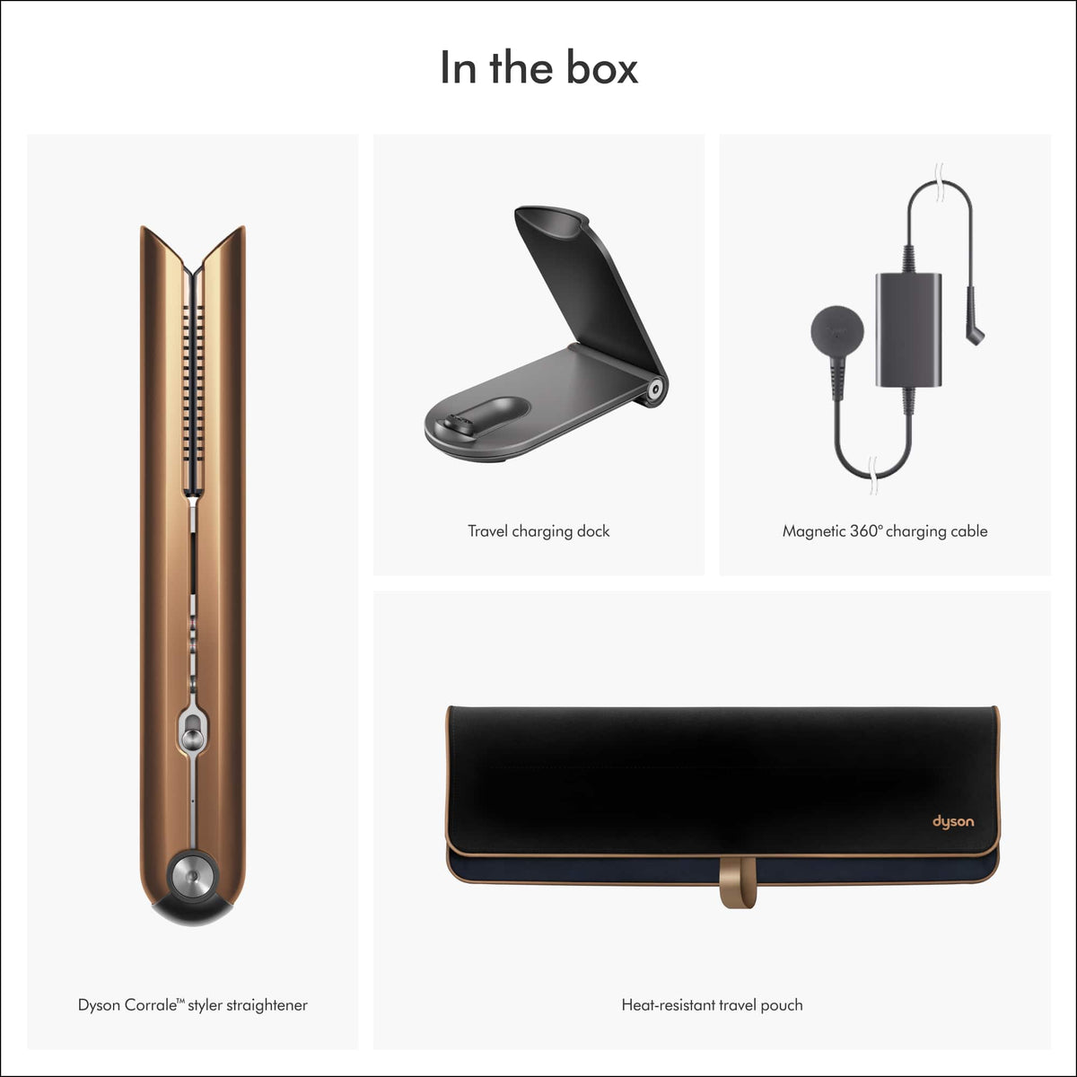 Dyson - Corrale Hair Straightener - Copper/Nickel