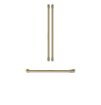 Handle Kit for most Café Refrigerators - Brushed Brass
