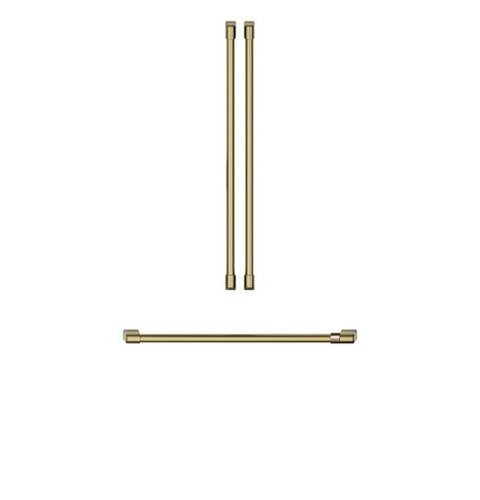 Handle Kit for most Café Refrigerators - Brushed Brass