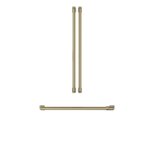 Handle Kit for most Café Refrigerators - Brushed Brass