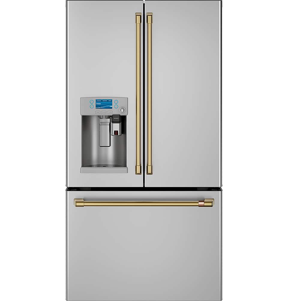Handle Kit for most Café Refrigerators - Brushed Brass