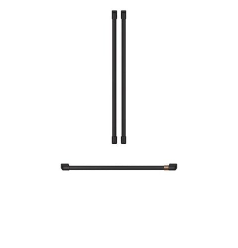 Handle Kit for Café Refrigerators - Flat Black