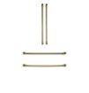 Refrigeration Handle Kit for Café - Brushed Brass