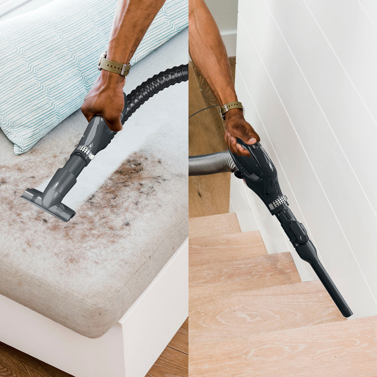 Shark - Rotator with PowerFins HairPro and Odor Neutralizer Technology Upright Vacuum - Charcoal