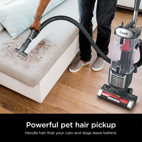 Shark - Rotator with PowerFins HairPro and Odor Neutralizer Technology Upright Vacuum - Charcoal
