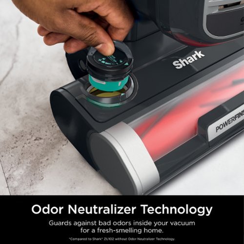 Shark - Rotator with PowerFins HairPro and Odor Neutralizer Technology Upright Vacuum - Charcoal