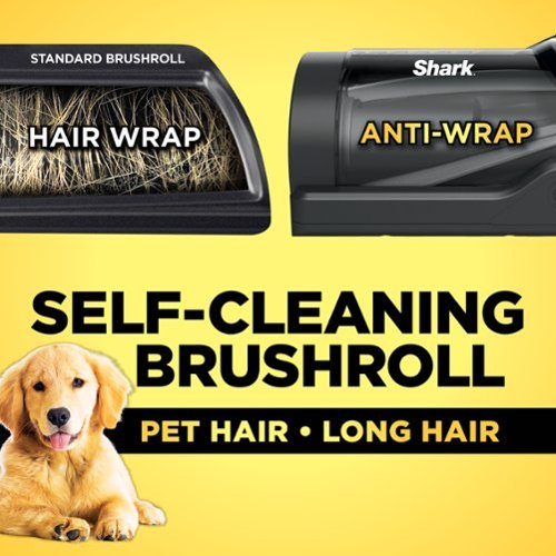 Shark - Rotator with PowerFins HairPro and Odor Neutralizer Technology Upright Vacuum - Charcoal