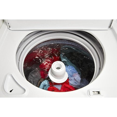 Amana - 3.8 Cu. Ft. High Efficiency Top Load Washer with with High-Efficiency Agitator - White