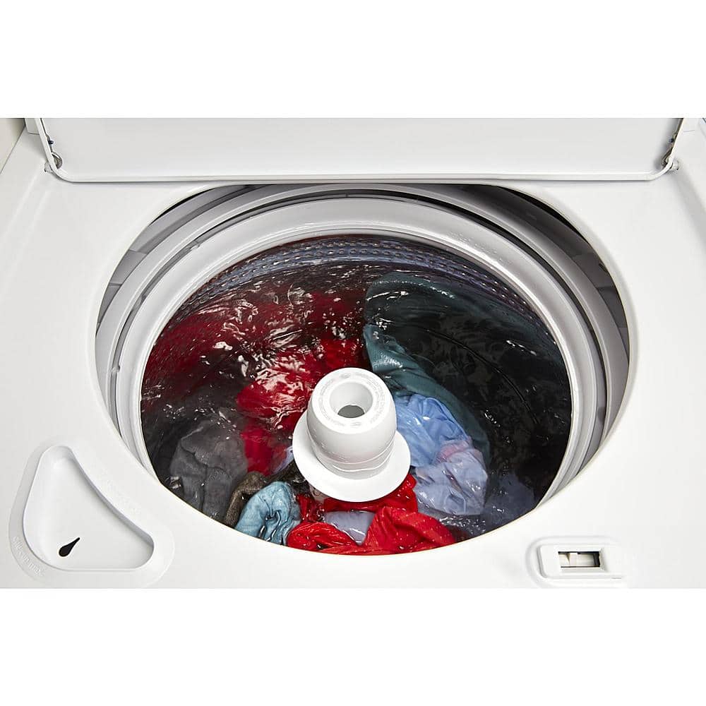 Amana - 3.8 Cu. Ft. High Efficiency Top Load Washer with with High-Efficiency Agitator - White