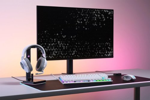CORSAIR - HS Series HS55 Wireless Gaming Headset for PC, PS5, and Mobile - White