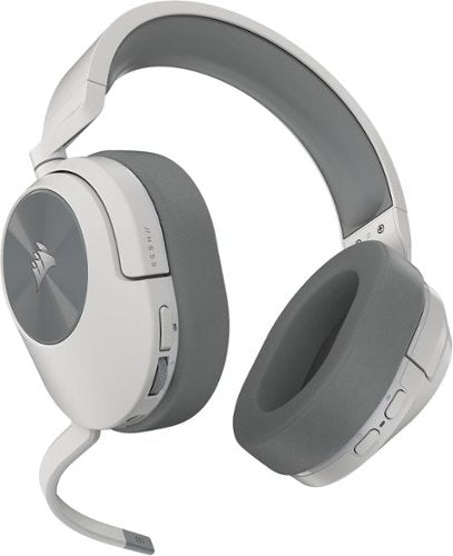 CORSAIR - HS Series HS55 Wireless Gaming Headset for PC, PS5, and Mobile - White