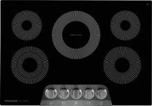 Frigidaire - Gallery 30" Built-In Electric Cooktop - Black Stainless Steel