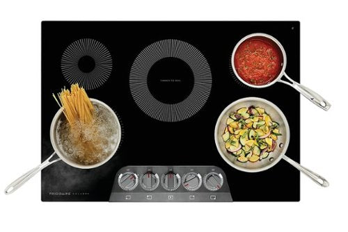 Frigidaire - Gallery 30" Built-In Electric Cooktop - Black Stainless Steel