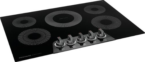 Frigidaire - Gallery 30" Built-In Electric Cooktop - Black Stainless Steel