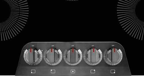 Frigidaire - Gallery 30" Built-In Electric Cooktop - Black Stainless Steel