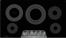 Frigidaire - Gallery 36" Built-In Electric Cooktop - Black Stainless Steel