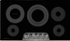 Frigidaire - Gallery 36" Built-In Electric Cooktop - Black Stainless Steel