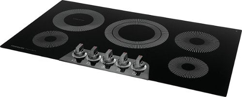 Frigidaire - Gallery 36" Built-In Electric Cooktop - Black Stainless Steel