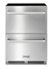 Thor Kitchen - 5.4 Cu. Ft. Indoor Outdoor Refrigerator Drawers - Silver