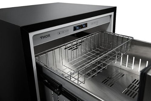 Thor Kitchen - 5.4 Cu. Ft. Indoor Outdoor Refrigerator Drawers - Silver