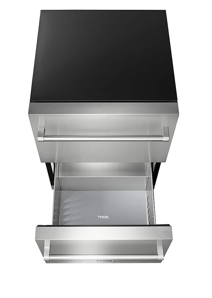 Thor Kitchen - 5.4 Cu. Ft. Indoor Outdoor Refrigerator Drawers - Silver