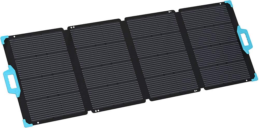 Renogy - 220 Watt Portable Solar Panel - Black