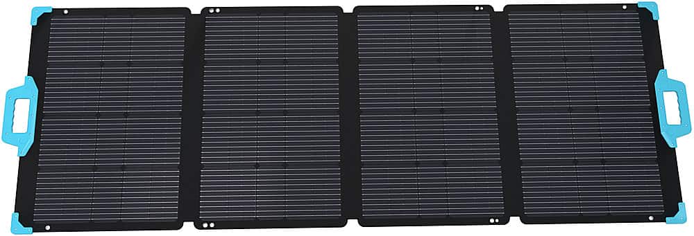 Renogy - 220 Watt Portable Solar Panel - Black