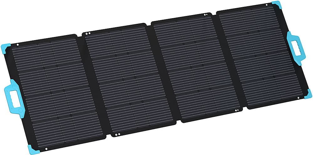 Renogy - 220 Watt Portable Solar Panel - Black