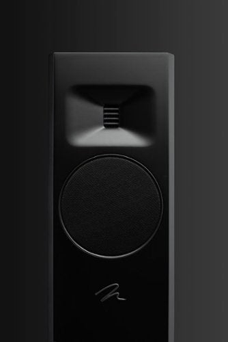 MartinLogan - Motion F20 3-Way Floorstanding Speaker with 5.5” Midrange and Dual 6.5” Bass Drivers (Each) - Gloss Black