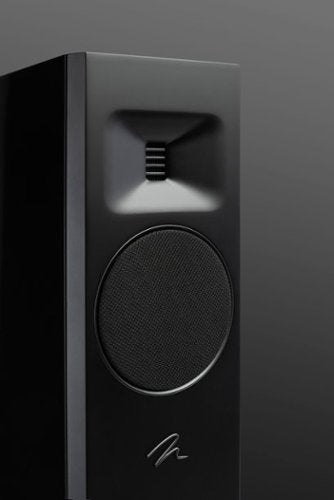 MartinLogan - Motion F20 3-Way Floorstanding Speaker with 5.5” Midrange and Dual 6.5” Bass Drivers (Each) - Gloss Black
