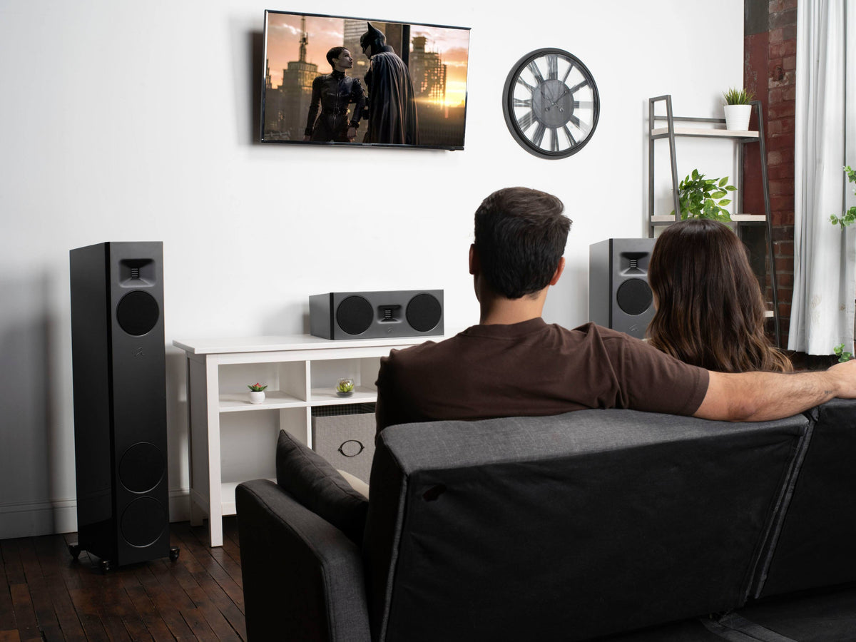 MartinLogan - Motion F20 3-Way Floorstanding Speaker with 5.5” Midrange and Dual 6.5” Bass Drivers (Each) - Gloss Black