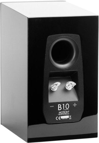 MartinLogan - Motion B10 2-Way Bookshelf Speaker with 5.5” Midbass Driver (Each) - Gloss Black