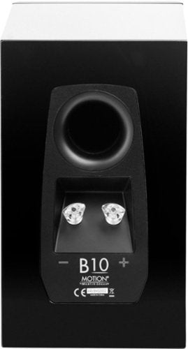 MartinLogan - Motion B10 2-Way Bookshelf Speaker with 5.5” Midbass Driver (Each) - Gloss Black