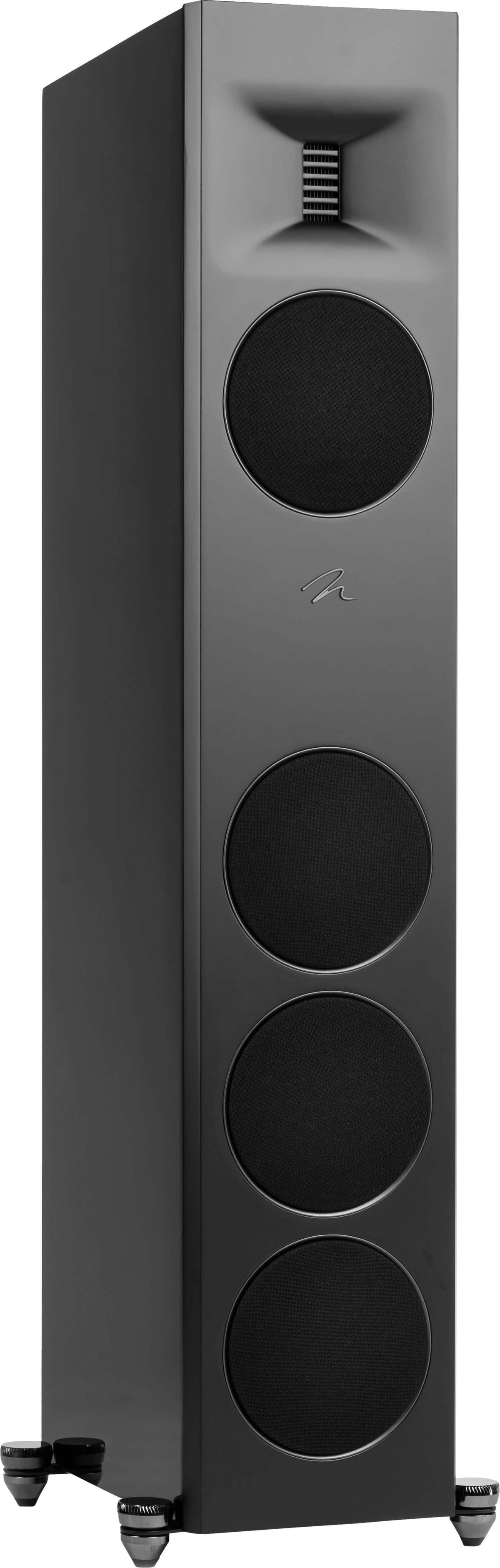 MartinLogan - Motion XT F100 3-Way Floorstanding Speaker with 6.5” Midrange and Triple 6.5” Bass Drivers (Each) - Gloss Black