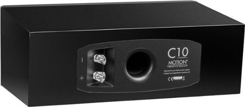 MartinLogan - Motion C10 2.5-Way Center-Channel with Dual 5.5” Midbass Drivers (Each) - Gloss Black