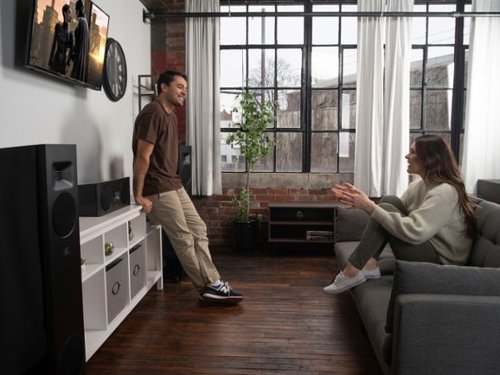 MartinLogan - Motion C10 2.5-Way Center-Channel with Dual 5.5” Midbass Drivers (Each) - Gloss Black