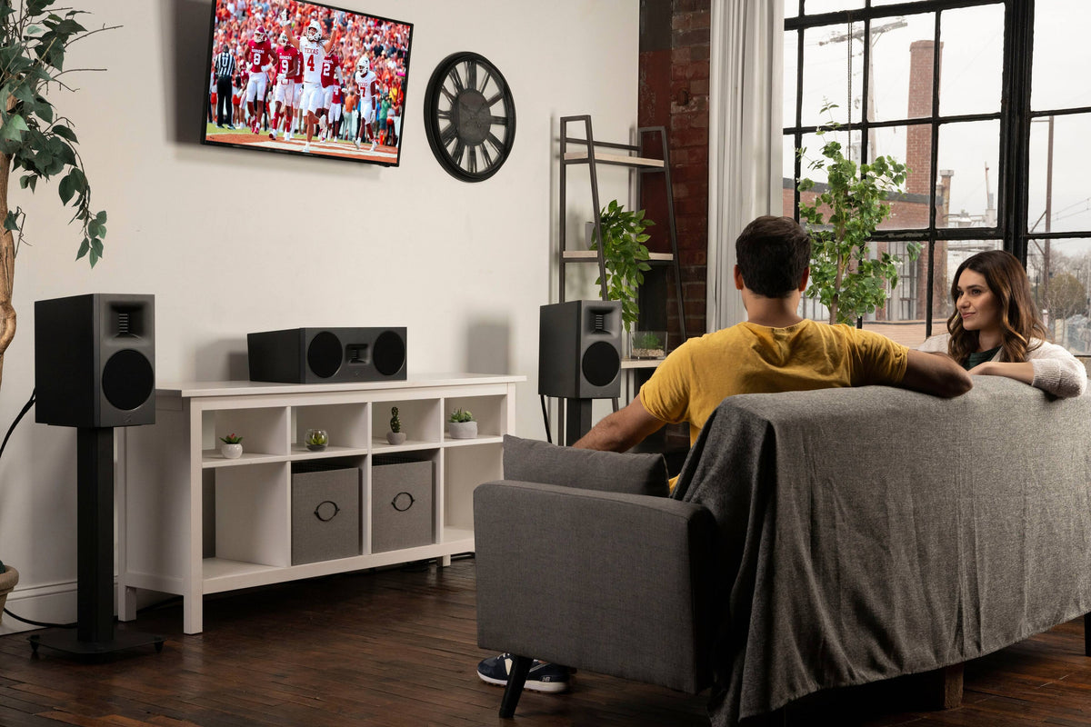 MartinLogan - Motion C10 2.5-Way Center-Channel with Dual 5.5” Midbass Drivers (Each) - Gloss Black