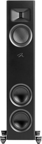 MartinLogan - Motion F10 3-Way Floorstanding Speaker with 5.5” Midrange and Dual 5.5” Bass Drivers (Each) - Gloss Black