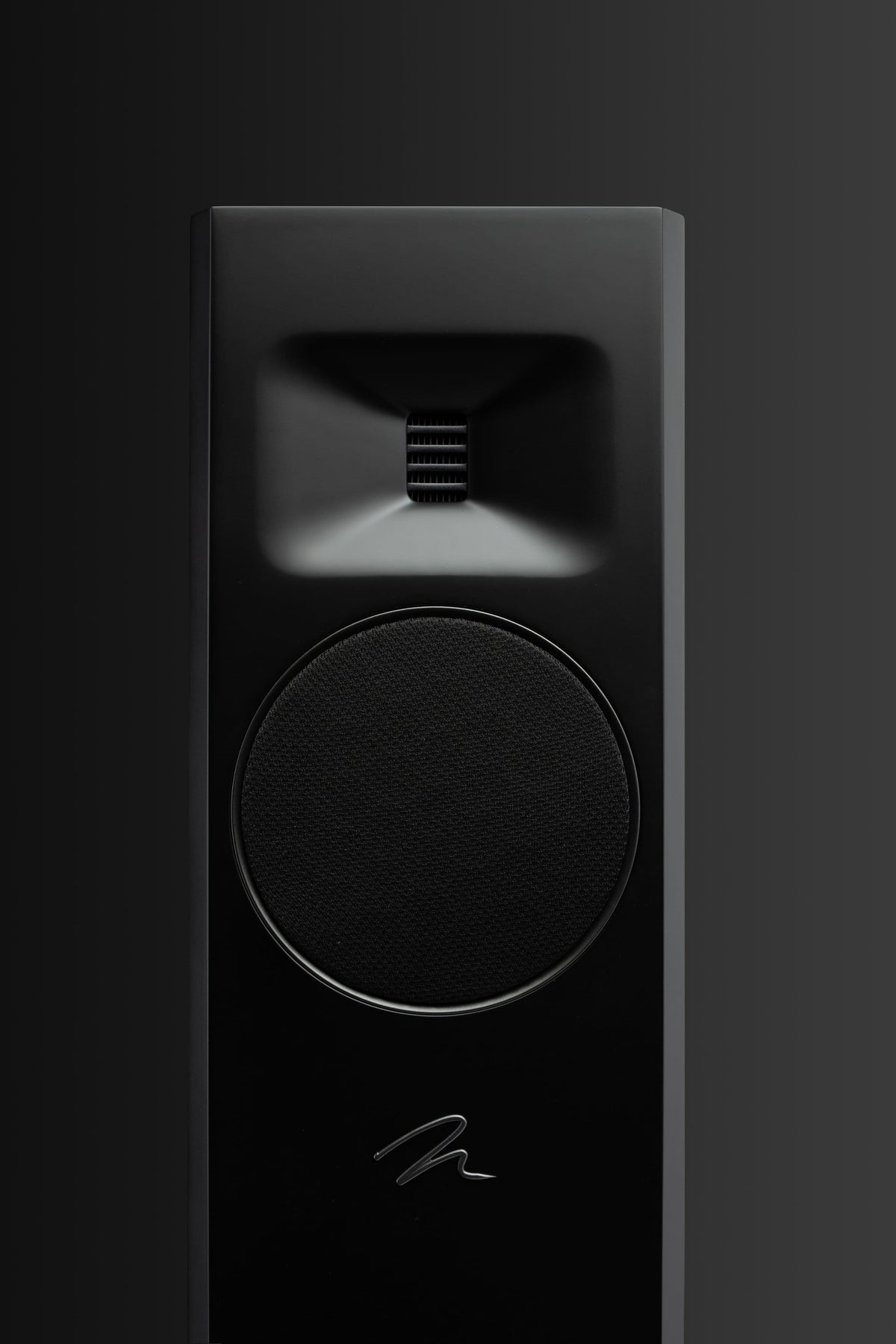 MartinLogan - Motion F10 3-Way Floorstanding Speaker with 5.5” Midrange and Dual 5.5” Bass Drivers (Each) - Gloss Black