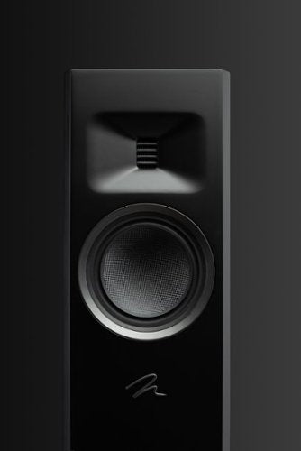 MartinLogan - Motion F10 3-Way Floorstanding Speaker with 5.5” Midrange and Dual 5.5” Bass Drivers (Each) - Gloss Black