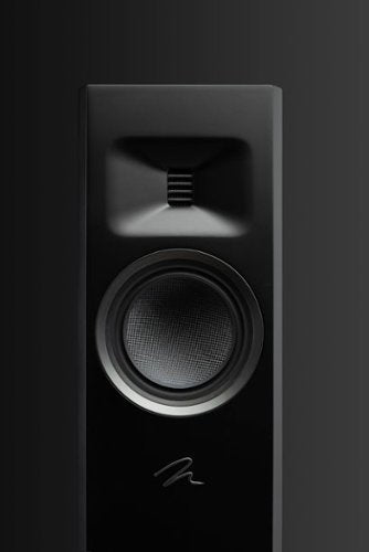 MartinLogan - Motion F10 3-Way Floorstanding Speaker with 5.5” Midrange and Dual 5.5” Bass Drivers (Each) - Gloss Black