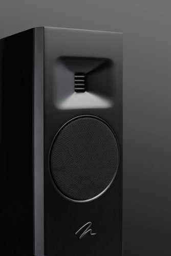 MartinLogan - Motion F10 3-Way Floorstanding Speaker with 5.5” Midrange and Dual 5.5” Bass Drivers (Each) - Gloss Black