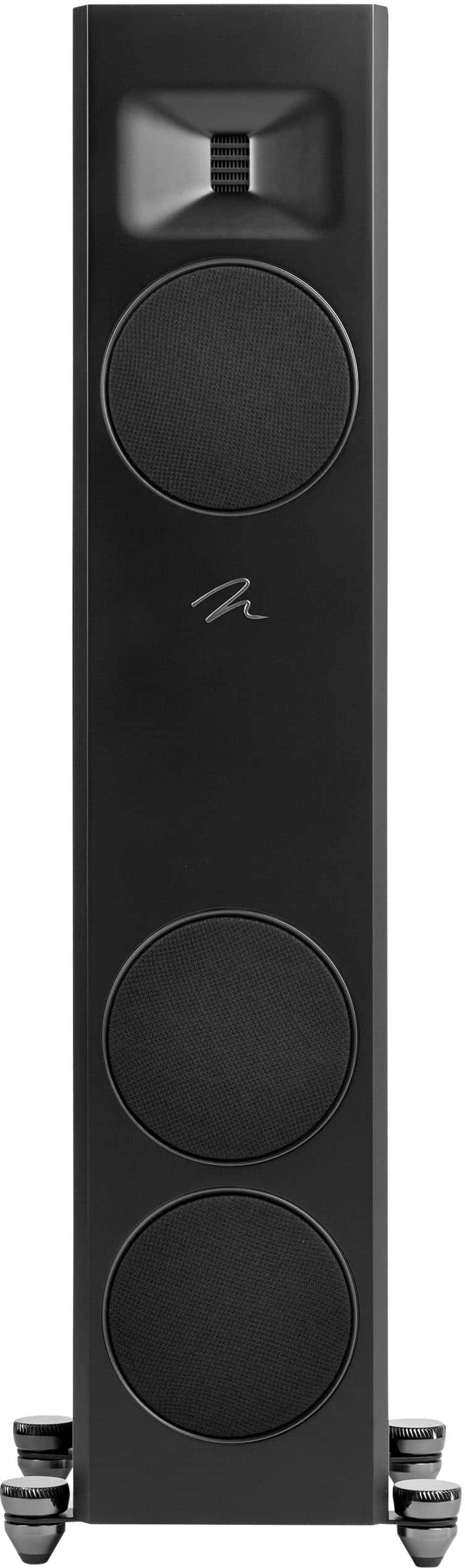 MartinLogan - Motion F10 3-Way Floorstanding Speaker with 5.5” Midrange and Dual 5.5” Bass Drivers (Each) - Gloss Black
